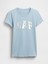 Kadın Açık Mavi Gap Logo T-Shirt 2