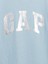 Kadın Açık Mavi Gap Logo T-Shirt 3