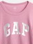 Kadın Pembe Gap Logo Waffle-Knit T-Shirt 3
