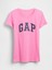 Kadın Pembe Gap Logo T-Shirt 2
