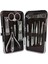 12 Parça Manikür Pedikür Seti Özel Deri Çanta El Ayak Bakımı Akne ve Sivilce Temizleme 4