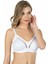 9125 Almira Soft Cup Desteksiz Sütyen Beyaz 1