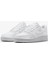 Air Force 1 Af1 07 Rose Pattern Unisex Leather Sneaker Gül Desenli Hakiki Deri Günlük Spor Ayakkabı Beyaz 3