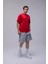 Kırmızı Basic Loose Fit Tişört 3