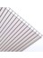 4 mm Şeffaf Polikarbon Levha Çatı Sundurma Balkon Garaj Sera Kaplama 70X70 cm 1