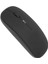 Siyah Wireless Kablosuz Sessiz Mouse Bluetooth Bağlantılı 4