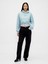 Kadın Turkuaz Gap Logo Vintagesoft Crop Fleece Sweatshirt 6