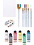 25X35 Tuval Brons Yağlı Boya ve Akrilik Fırçası Sentetik 7"li Artdeco 140 ml 6 Renk Akrilik 1