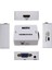 HDMI To Vga+Ses Dönüştürücü Çevirici ile Hdtv Projektörü HDMI 2 VGA Dönüştürücü 2