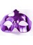 Bfs Mor Renk Kostüm Partisi Ekstra Parlak Balo Maskesi 15X10 cm 1