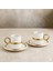 Bond 4 Parça 2 Kişilik Kahve Fincan Takımı Gold 1