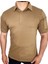 Kapan Polo Yaka 2 Cepli Kısa Kollu Taktik T-Shirt Koyu Bej 4