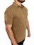 Kapan Polo Yaka 2 Cepli Kısa Kollu Taktik T-Shirt Koyu Bej 7