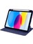 iPad 11.nesil 2025 Kılıf Inc Termik Kalem Bölmeli Dönebilen Standlı Kılıf - Lila 4