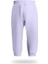 Kız Çocuk Cepsiz Jogger Eşofman Altı Paçası Lastikli Lila 1