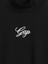 Kadın Siyah Crop Gap Logo Mockneck T-Shirt 3