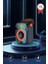 D77 Siyah Taşınabilir Bluetooth Hoparlör 10W Rgb Işıklı Güçlü Baslı 1