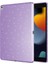Apple iPad Pro 10.5 (7 Nesil) Simli Parlak Görünümlü Uyumlu Inc Tablet Koton Kılıf-Lila 4