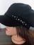 Kadın Kışlık Kaşe Taş Detaylı Şapka 3