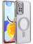 Rdbydn Newface Xiaomi Redmi Note 12 Pro 4g Joke Simli Magneticsafe Kılıf - Gümüş 1