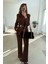 Kahverengi Kemerli Takım Elbise 7