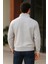 Erkek Trend Premium Gri Fermuarlı Sweatshirt 5