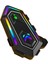Rdbydn Karler Bass Krm2 Rgb Motosiklet Sürücüleri Için Ipx6 Su Geçirmez Özellikli Kablosuz Bluetooth Kulaklık - Siyah 1