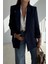 Lacivert Daldiwon Astarlı Blazer Ceket 4