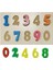 Ahşap Puzzle 3'ü 1 Arada Alfabe Geometri Sayılar Renkli Ahşap Parçalar 10 Parça 6
