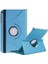 Galaxy Tab A7 Lite T225 Uyumlu Senk Dönebilen Standlı Kılıf-Mavi 1
