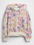 Kız Çocuk Pembe Vintagesoft Relaxed Çiçekli Sweatshirt 4