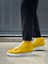 BA0713 Bağcıklı Sarı Yüksek Taban Erkek Tarz Spor Bot 3