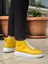 BA0713 Bağcıklı Sarı Yüksek Taban Erkek Tarz Spor Bot 4