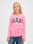 Kız Çocuk Pembe Gap Logo T-Shirt 1