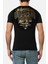 T-Shirt Con Grafica Black-Gold 2