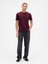 Erkek Bordo Everyday Soft Gap Mini Logo T-Shirt 5