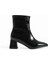 Blyana Sivri Burun Kalın Topuklu Kadın Bot 6