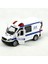 Çekbırak Işıklı Sesli Ambulans 1:32 Model Çocuklar İçin Eğlenceli Oyun Aracı 5