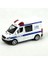 Çekbırak Işıklı Sesli Ambulans 1:32 Model Çocuklar İçin Eğlenceli Oyun Aracı 6