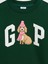 Kız Çocuk Yeşil Gap Grafik Sweatshirt 2