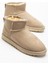 Kadın Kışlık Bot Süet Içi Yünlü Kürklü Ince Tabanlı Bilek Boy Kısa Mini Ug Bot 7