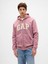 Erkek Açık Pembe Vintagesoft Arch Gap Logo Fermuarlı Sweatshirt 1