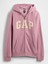 Erkek Açık Pembe Vintagesoft Arch Gap Logo Fermuarlı Sweatshirt 2