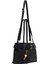 Kadın Siyah Uzun Askılı Aksesuarlı Omuz Çantası 25ABD2817FT 6