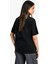 Oversize Unisex Siyah-Beyaz 2'li Düz T-Shirt 2