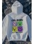 Cool Bear Baskılı Oversize Kapüşonlu Sweatshirt 2