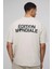 Oversize Erkek Edition Mondiale Baskılı T-Shirt 1