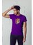 Savage Kaplan Baskılı Oversize Erkek T-Shirt 1