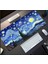 85X34 cm Van Gogh Yıldızlı Gece Tasarımı Kaydırmaz Taban Speed Yüzey Oyuncu Mouse Pad Gaming 2