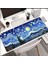 85X34 cm Van Gogh Yıldızlı Gece Tasarımı Kaydırmaz Taban Speed Yüzey Oyuncu Mouse Pad Gaming 3